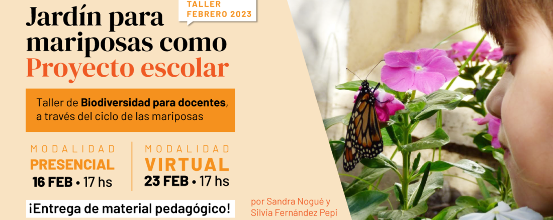 Taller Jardines para mariposas
