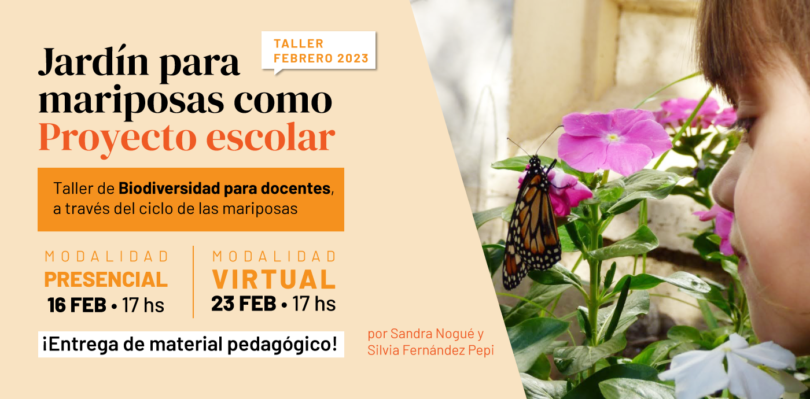 Taller Jardines para mariposas